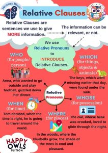 English Relative Clauses