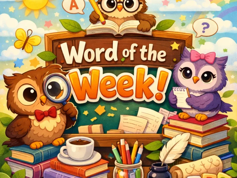 Word of the Week: Building Vocabulary One Word at a Time